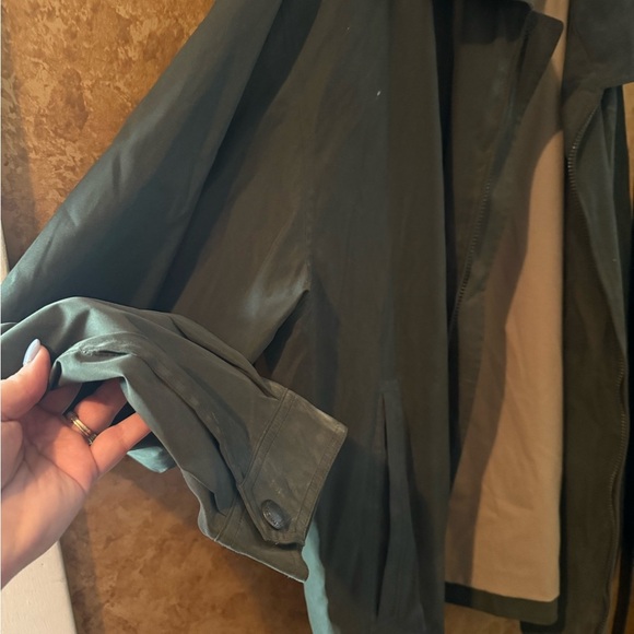 Claiborne Gray Lightweight Shirt Jacket - Picture 5 of 8